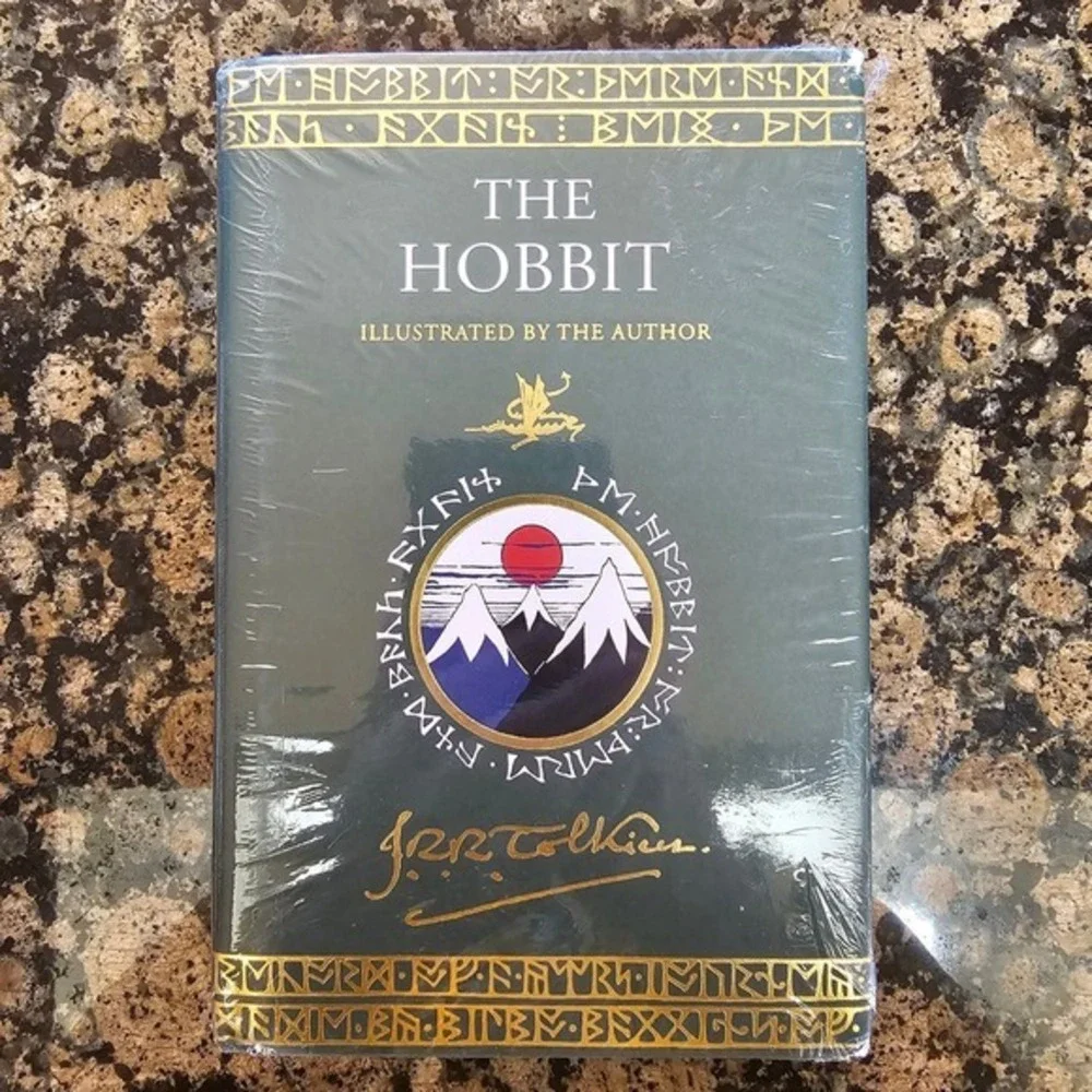 The‎ Hobbit Deluxe Tolkien Illustrated Editions by the Author Stenciled Edges HC